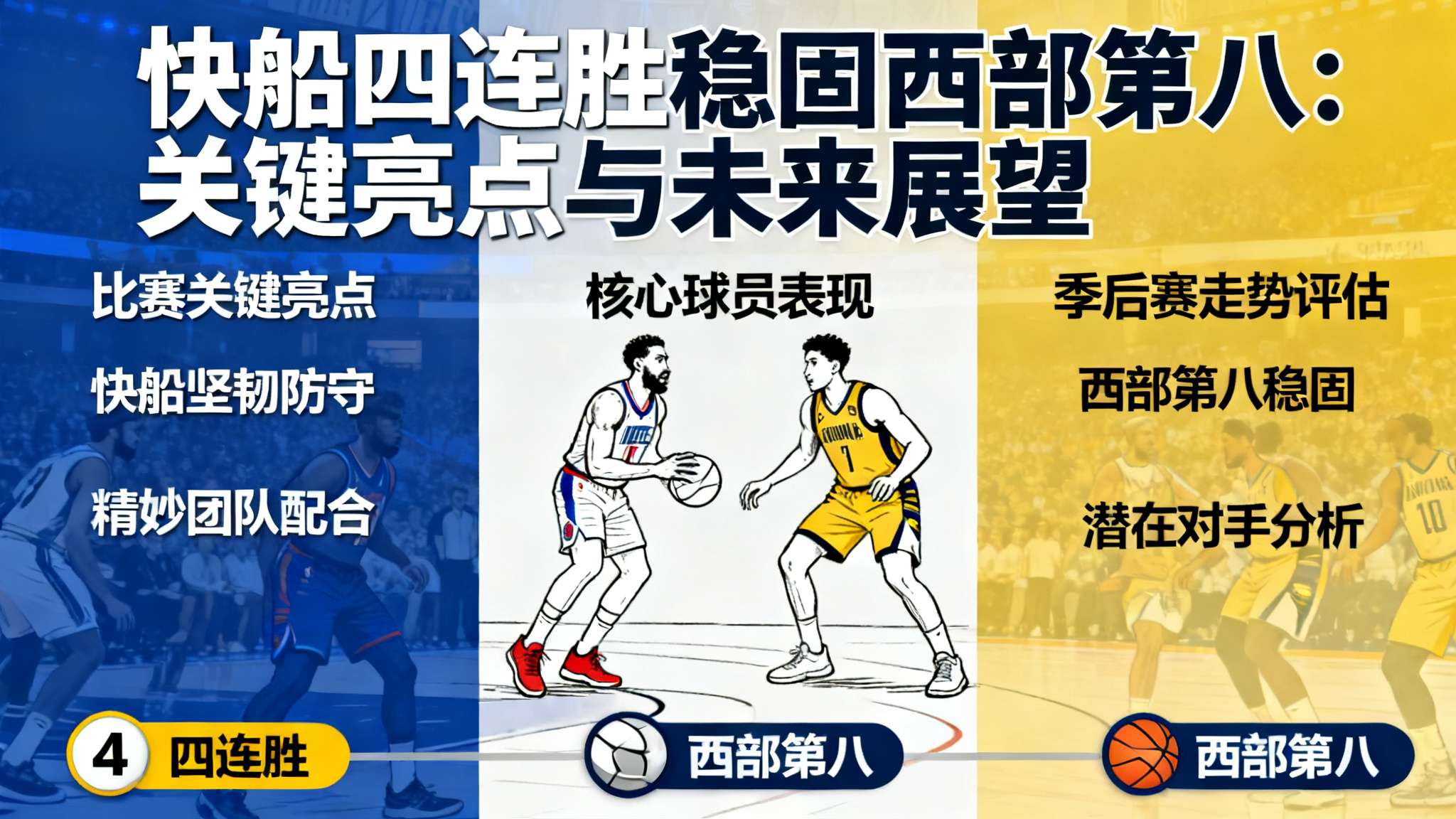 快船大胜终结5连败 在备受 NBA 球迷关注的一场较量中,洛杉矶快船队凭借坚韧的意志与精妙配合,以微